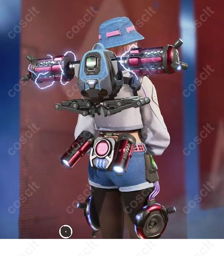 エーペックスレジェンズ ワットソン スタティック・トレーナー コスプレ衣装 背面ビュー｜Apex Legends ワットソン cosplay 再現度高いデザイン