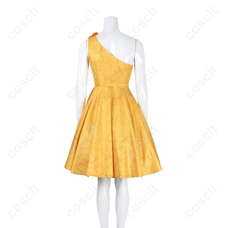 ズートピア2 ジュディ・ホップス 花柄ワンピース映画ドレス コスプレ衣装 - 4枚目の画像