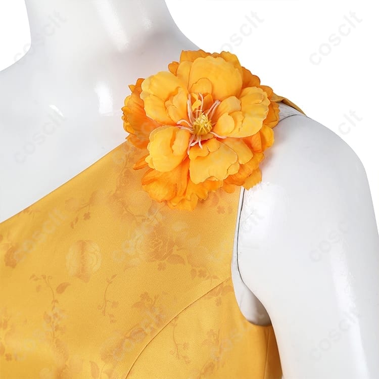 ズートピア2 ジュディ・ホップス 花柄ワンピース映画ドレス コスプレ衣装 - 5枚目の画像