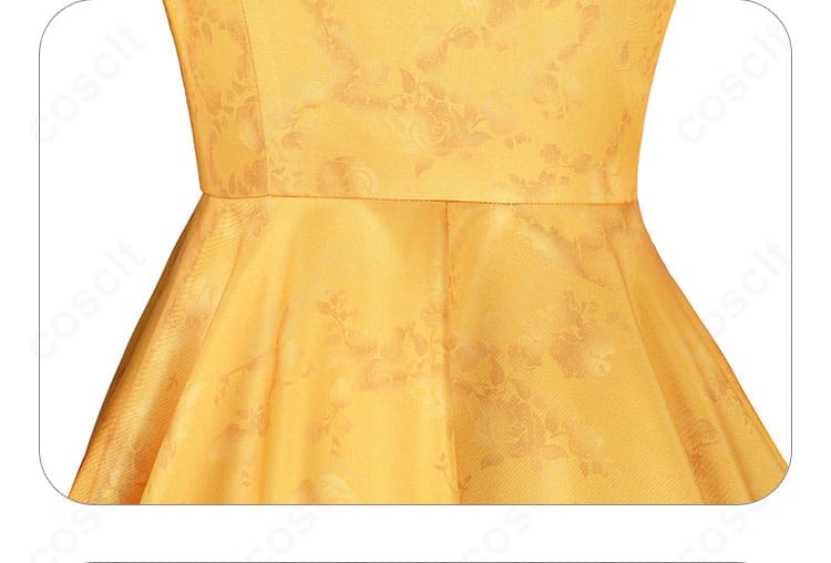 ズートピア2 ジュディ・ホップス コスプレ 花柄ワンピース 腰回りのディテール