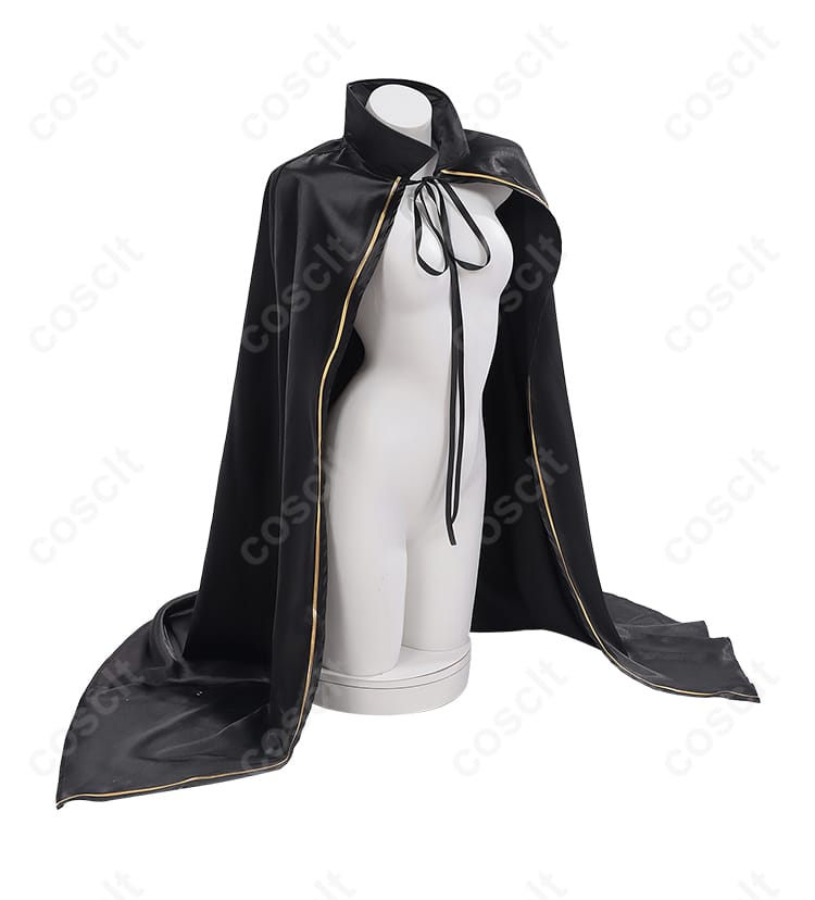 シニックス コスプレ衣装 黒色マント細部｜無期迷途 cosplay マント装飾