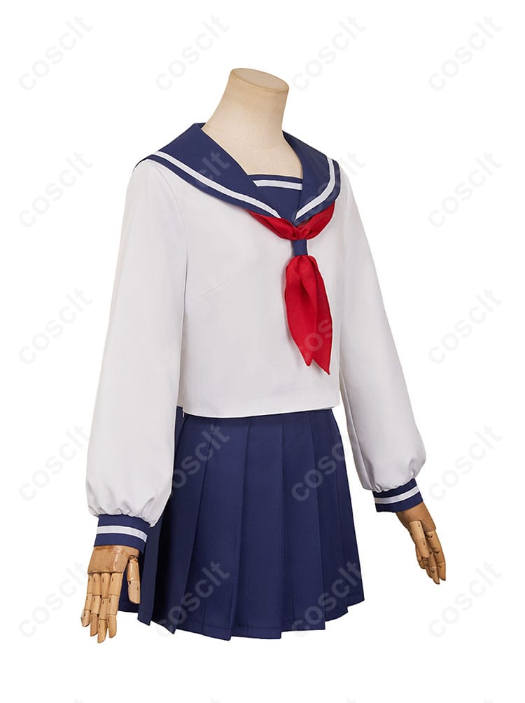 銀魂 3年Ｚ組銀八先生 志村妙 神楽 制服 コスプレ衣装-3