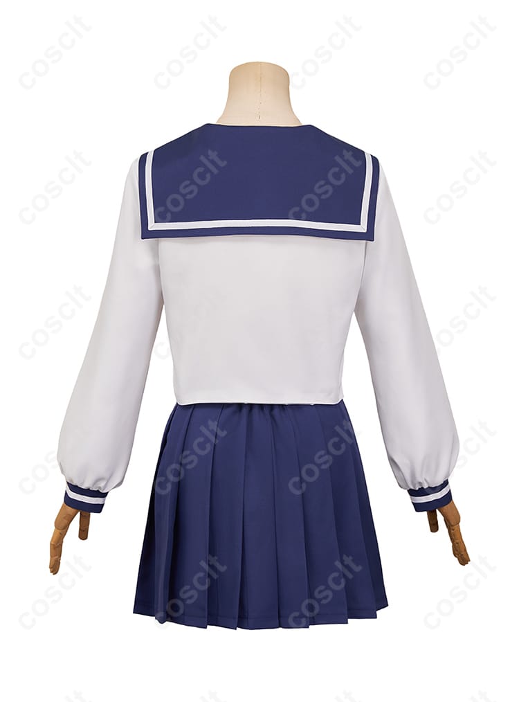 銀魂 3年Ｚ組銀八先生 志村妙 神楽 制服 コスプレ衣装-5