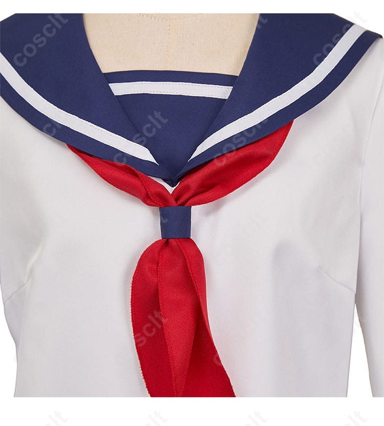 銀魂 3年Ｚ組銀八先生 志村妙 神楽 制服 コスプレ衣装-6