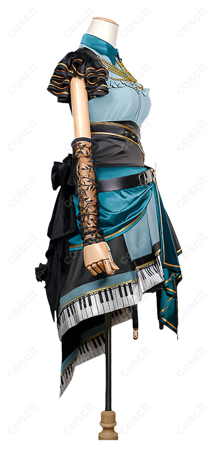 プロセカ 日野森雫 コスプレ衣装 右側アングル ディテール確認