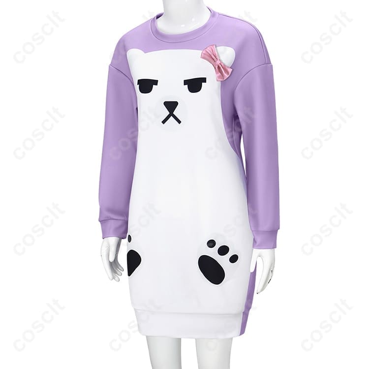 KPOPガールズ！デーモン・ハンターズ ミラ パジャマ コスプレ衣装｜HUNTR/X ルームウェア風デザイン【COSCLT公式】 - 2枚目の画像