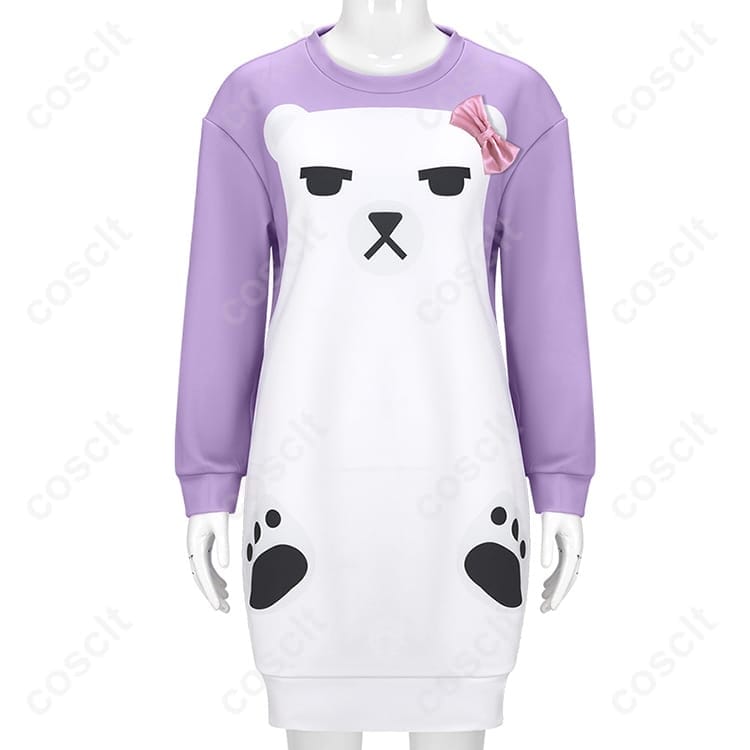 KPOPガールズ！デーモン・ハンターズ ミラ パジャマ コスプレ衣装｜HUNTR/X ルームウェア風デザイン【COSCLT公式】 - 1枚目の画像