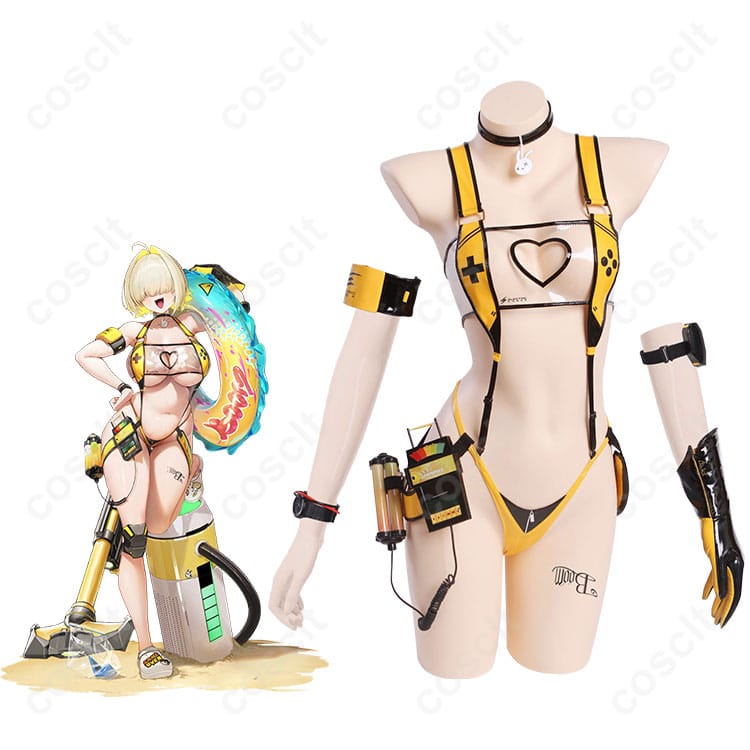 勝利の女神NIKKE エレグ「ブーム・アンド・ショック」コスプレ衣装とキャラクター再現イメージ｜高品質でイベントに最適