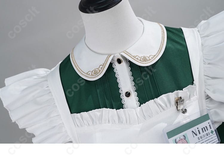 Nimi Nightmare ナース服 コスプレ衣装 衣領ディテール｜精巧な縫製と上質素材