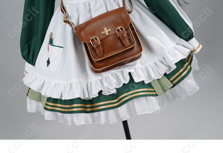 Nimi Nightmare ナース服 コスプレ衣装 裾デザイン装飾ディテール｜可愛らしさを演出