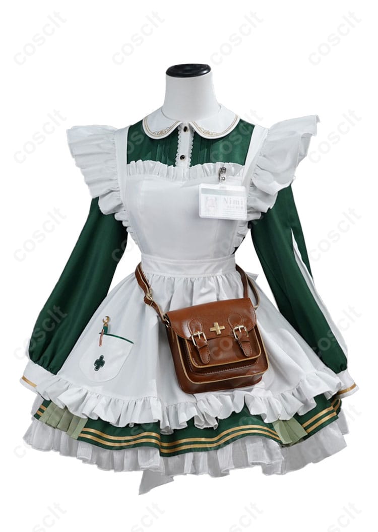 VTuber Nimi Nightmare ナース服 コスプレ衣装 正面ディテール｜忠実な再現でイベントに最適
