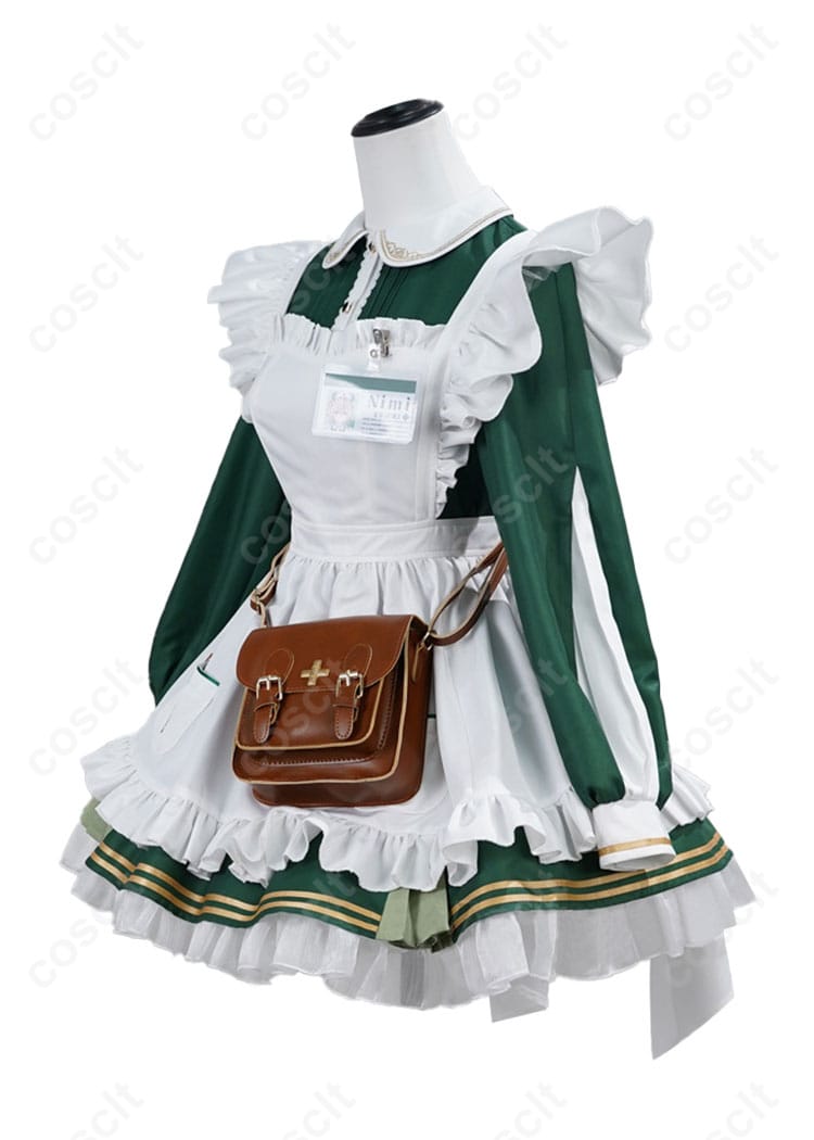 VTuber Nimi Nightmare ナース服 コスプレ衣装 側面ディテール｜美しいシルエットを強調