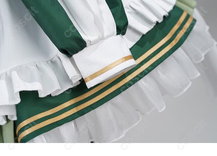 Nimi Nightmare ナース服 コスプレ衣装 袖口ディテール｜丁寧な仕上げと快適な着心地