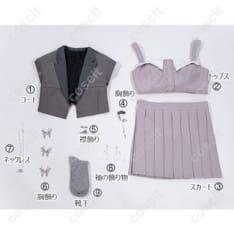 恋と深空 主人公（プレイヤー）心を巡る言葉 コスプレ衣装｜COSCLT 高品質・オーダーメイド対応 - 4枚目の画像（サムネイル）