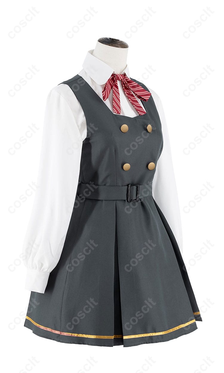 ブルーアーカイブ 板垣カノエ コスプレ衣装 通常服 右側アングル｜立体感あるデザインを確認できるサイドビュー