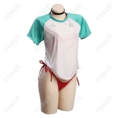 勝利の女神:NIKKE ラピ（レッドフード）『レッドフレーバー』 コスプレ衣装 水着セット｜COSCLT - 1枚目の画像（サムネイル）