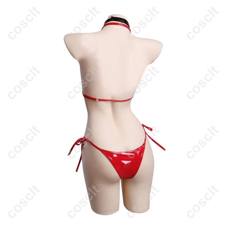 勝利の女神:NIKKE ラピ（レッドフード）『レッドフレーバー』 コスプレ衣装 水着セット｜COSCLT - 3枚目の画像