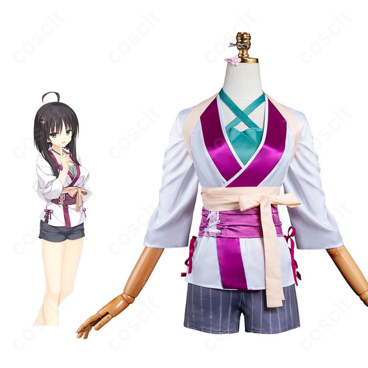 ストリノヴァ 香奈美「世紀の歌姫」コスプレ衣装を着用したキャラクターの全身ビジュアル。舞台衣装のように華やかで高再現。