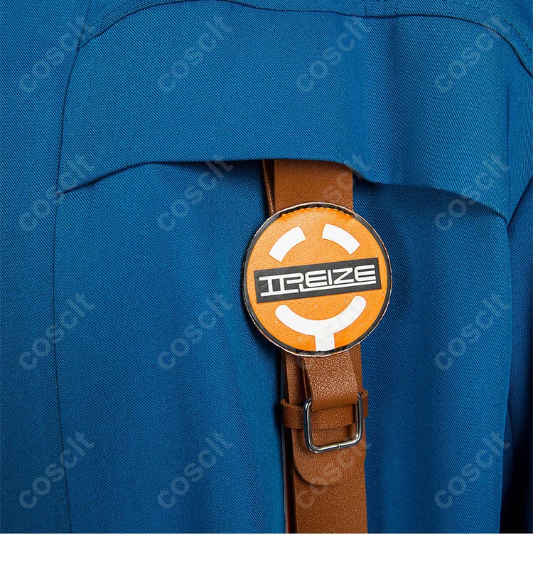 ユニカ コスプレ衣装 外套胸飾りの細部ディテール