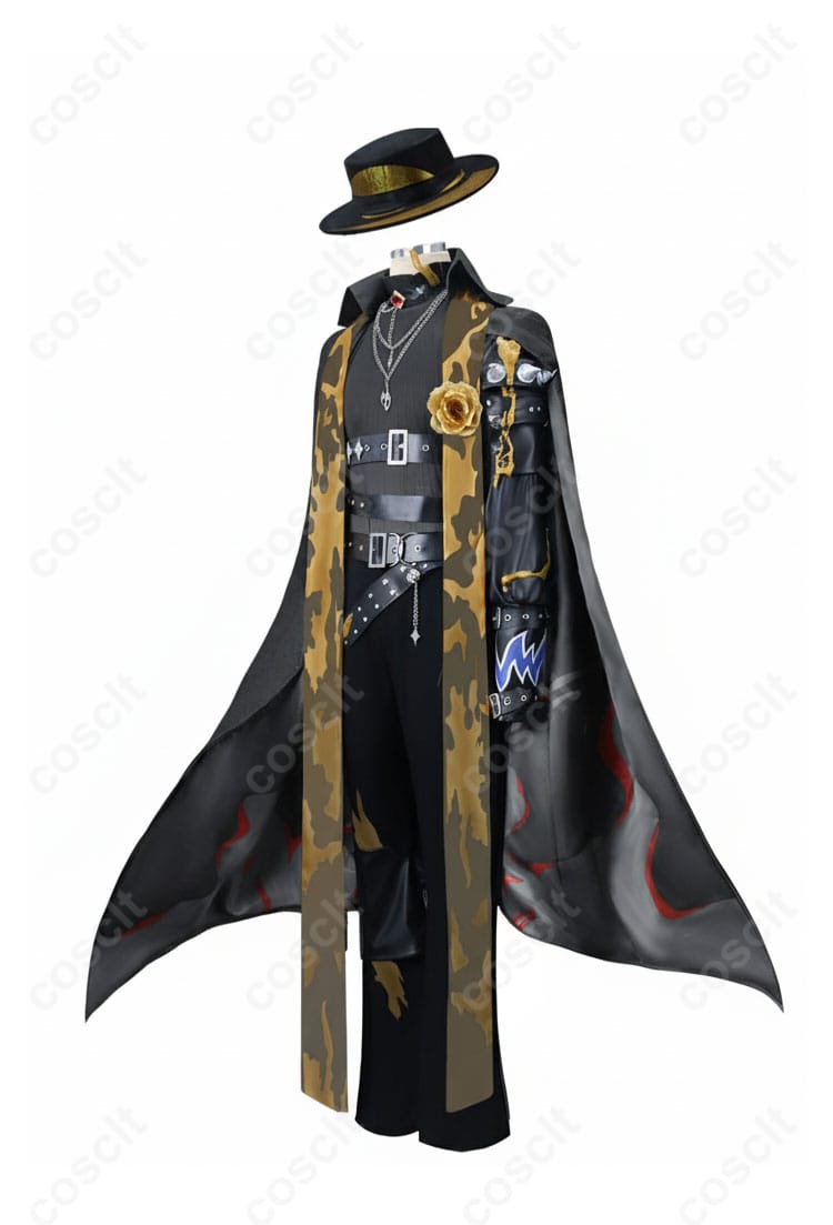 IdentityV 第五人格 隠者 金箔 コスプレ衣装 側面ディテール 高再現デザイン