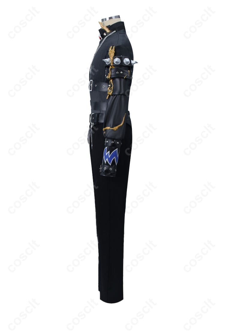 IdentityV 第五人格 アルヴァ・ロレンツ 金箔コスプレ衣装 インナー左側装飾ディテール