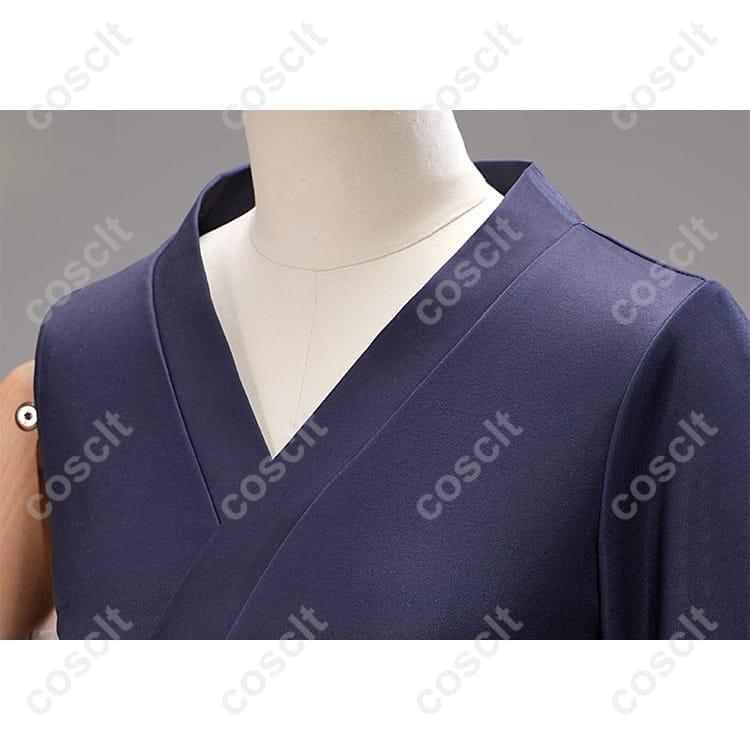 銀魂 月詠（ツクヨ） コスプレ衣装 着物＆コルセットベルト付き｜高品質オーダーメイド【COSCLT】 - 4枚目の画像