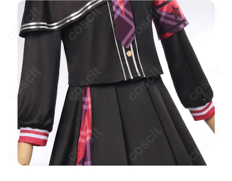 魔法少女ノ魔女裁判 二階堂ヒロ コスプレ衣装 裾装飾 デザイン性の高い仕上がり