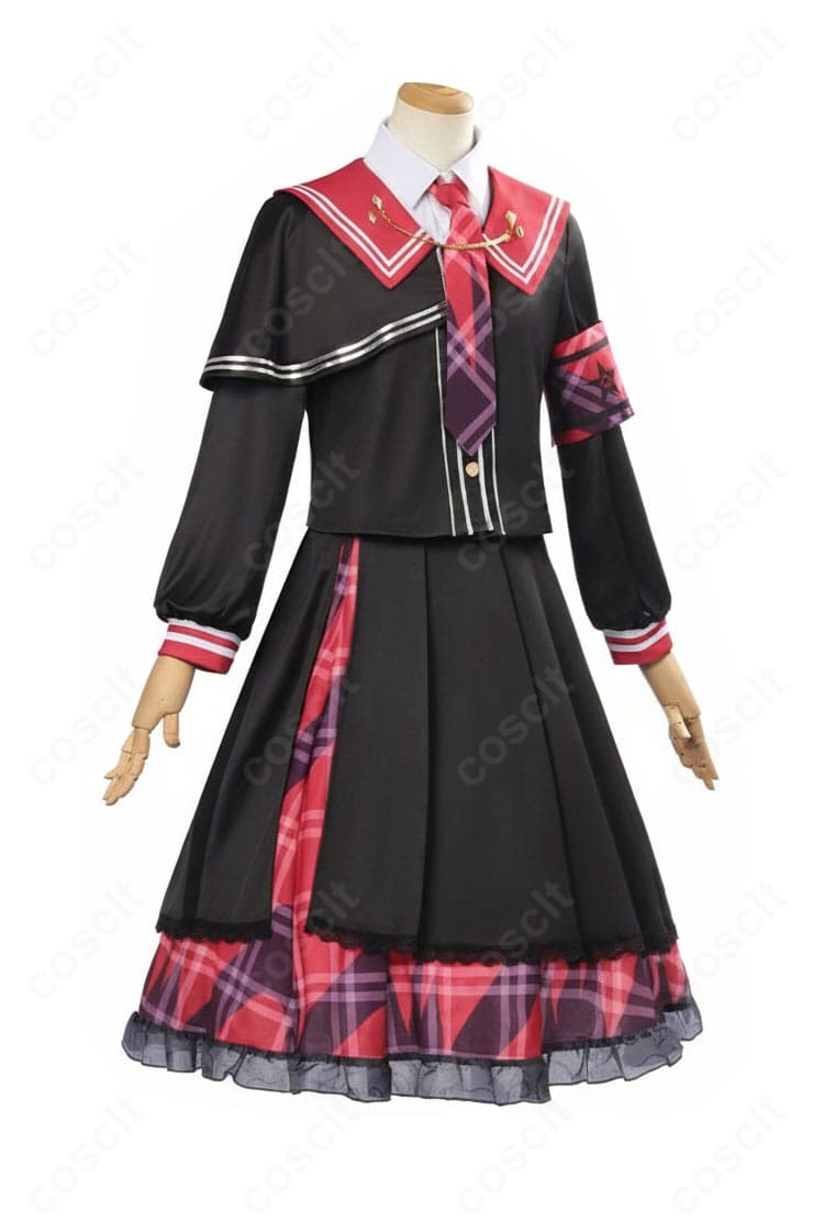 魔法少女ノ魔女裁判 二階堂ヒロ コスプレ衣装 側面ディテール おしゃれなシルエット