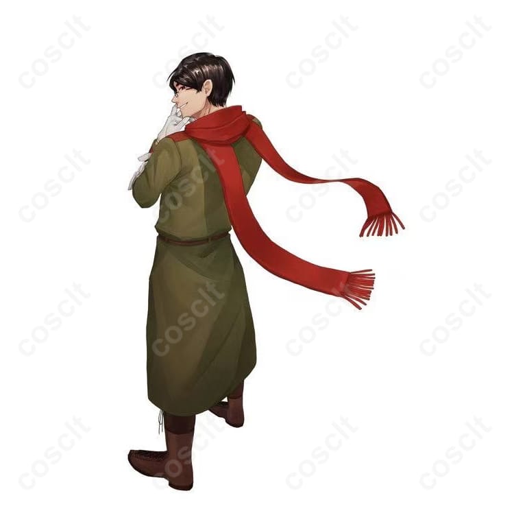 商品キャラクター「トントン」側背コスプレ衣装細部｜○○の主役は我々だ! 通常衣装 背面デザインも忠実再現、コスプレ愛好家必見