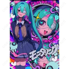 初音ミク モニタリング DECO*27 コスプレ衣装 オーダーメイド対応｜COSCLT - 1枚目の画像（サムネイル）