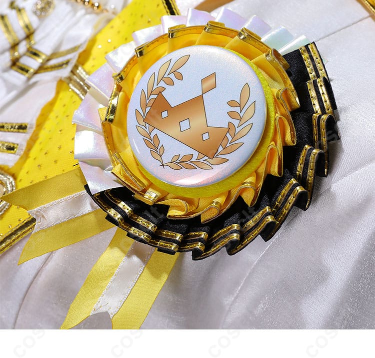 コスプレ衣装胸元アクセサリー装飾のディテール写真｜プロジェクトセカイ 天馬司 5th Anniversary 感謝祭仕様