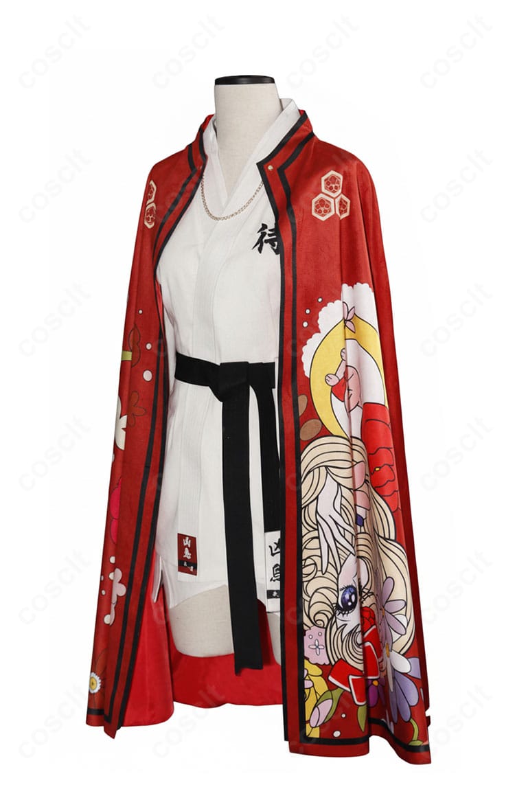 商品服装の側面ディテール｜HUNDRED LINE 凶鳥狂死香 私服コスプレ 衣装全体を美しく表現