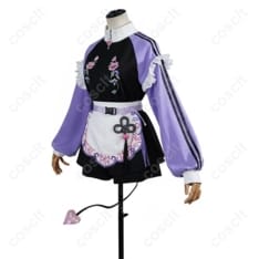 ホロライブ 常闇トワ メイド風ジャージ コスプレ衣装｜高品質・オーダーメイド対応【COSCLT公式通販】 - 2枚目の画像（サムネイル）