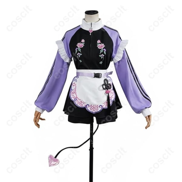 ホロライブ 常闇トワ メイド風ジャージ コスプレ衣装｜高品質・オーダーメイド対応【COSCLT公式通販】