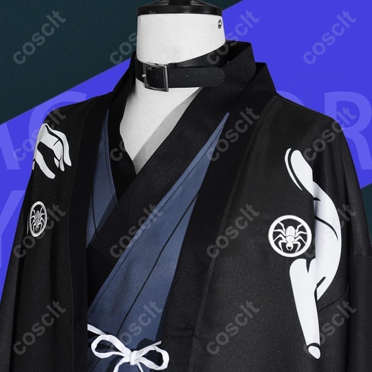 HUNDRED LINE -最終防衛学園- 面影歪 私服 和服 コスプレ衣装｜高品質オーダーメイド対応【COSCLT】 - 4枚目の画像