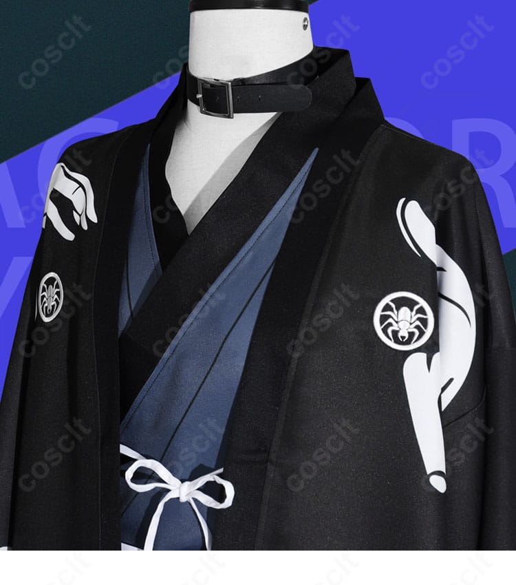 衣装の襟元装飾ディテール画像｜細部まで丁寧に作られたコスプレ衣装の魅力