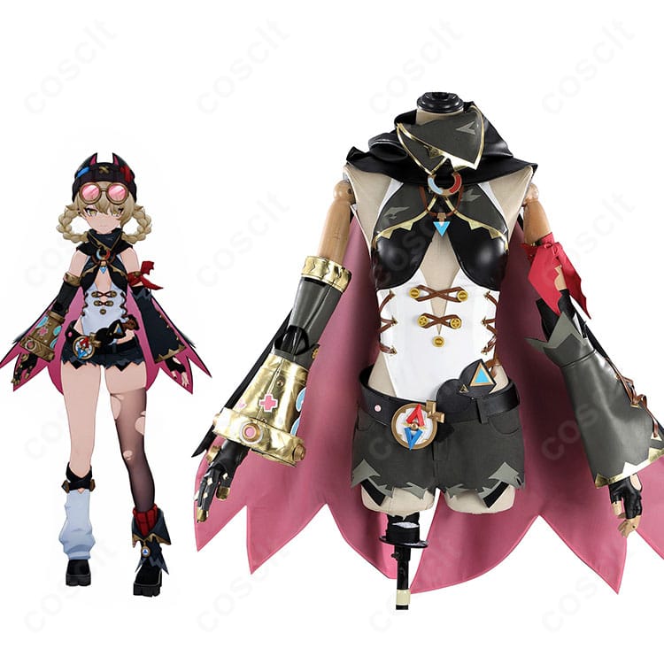 原神 ヤフォダ コスプレ衣装とキャラクター公式イラストの比較画像｜高再現度コスプレ