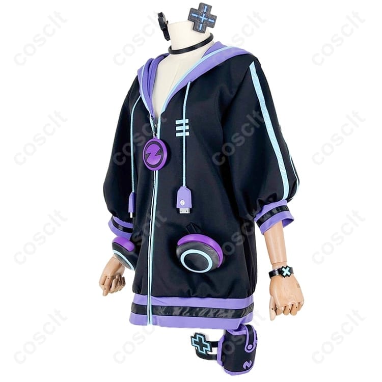 超次元ゲイム ネプテューヌ 大人ネプテューヌ コスプレ衣装｜高品質オーダーメイド対応【COSCLT】 - 2枚目の画像