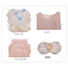ウェンズデー イーニッド・シンクレア 狼族の少女 ドレス コスプレ衣装 高品質・オーダーメイド対応【COSCLT】 - 5枚目の画像（サムネイル）