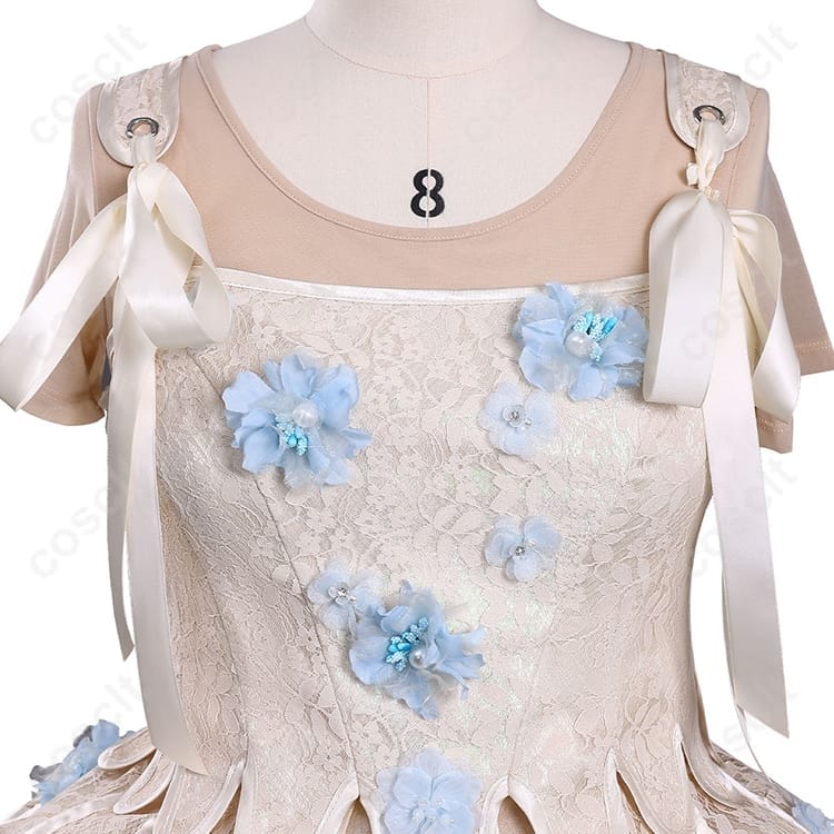 ウェンズデー イーニッド・シンクレア 狼族の少女 ドレス コスプレ衣装 高品質・オーダーメイド対応【COSCLT】 - 4枚目の画像