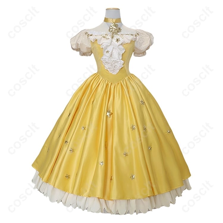 カードキャプターさくら 木之本桜 星のドレス コスプレ衣装｜華やかで可愛い魔法少女風デザイン - 1枚目の画像