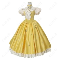 カードキャプターさくら 木之本桜 星のドレス コスプレ衣装｜華やかで可愛い魔法少女風デザイン - 2枚目の画像（サムネイル）