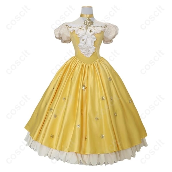 カードキャプターさくら 木之本桜 星のドレス コスプレ衣装｜華やかで可愛い魔法少女風デザイン