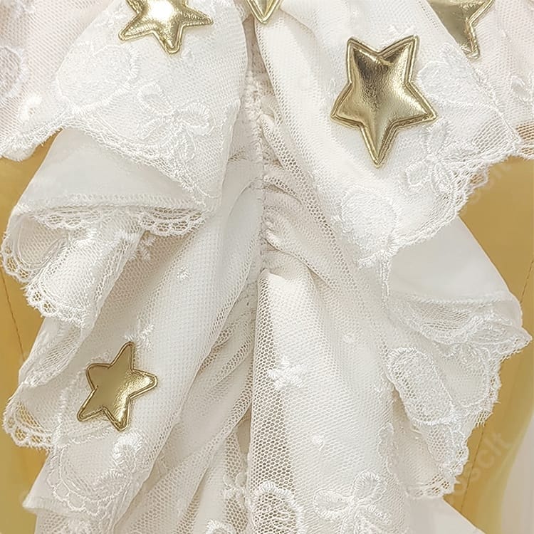 カードキャプターさくら 木之本桜 星のドレス コスプレ衣装｜華やかで可愛い魔法少女風デザイン - 4枚目の画像