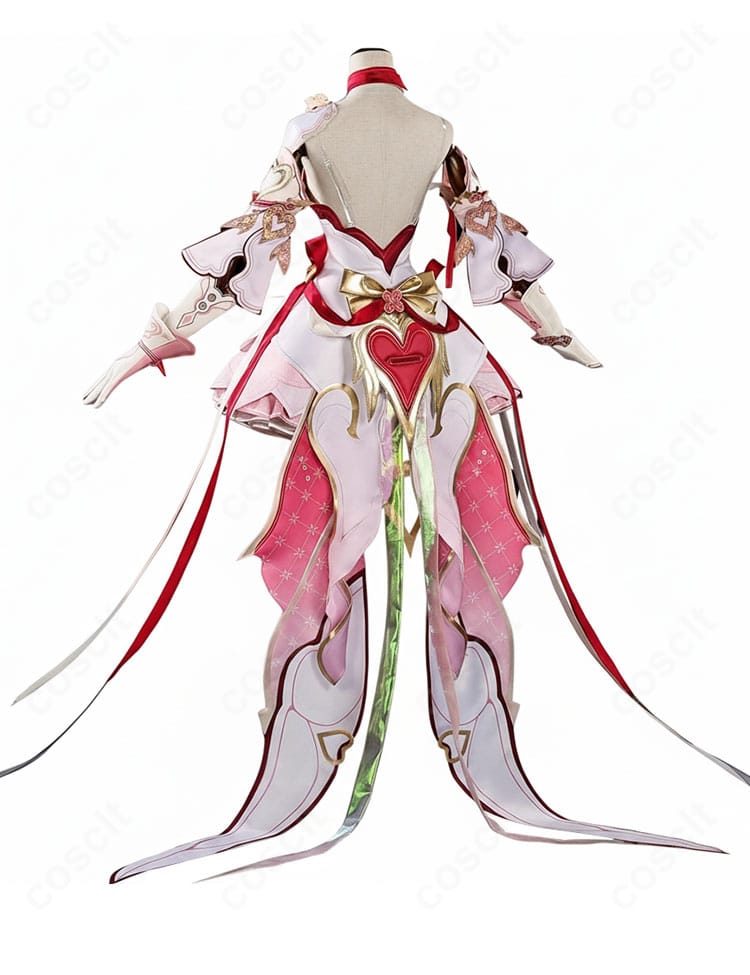 崩壊3rd エリシア コスプレ衣装 背面全体図|イベントや撮影会に最適