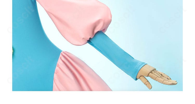 袖飾りディテール|木之本桜 バトルコスチューム 袖のディテール