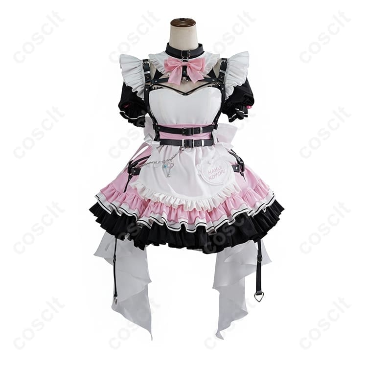 ホロライブ 博衣こより メイド コスプレ衣装 高品質オーダーメイド対応【COSCLT公式】 - 1枚目の画像