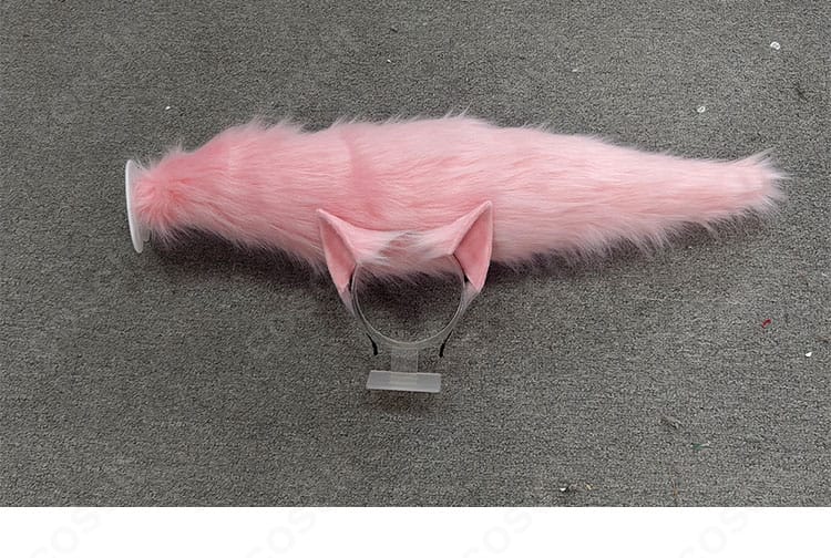 ホロライブ 博衣こより メイド コスプレ衣装 尻尾&耳飾りディテール|キャラクターらしさを演出する必須パーツ