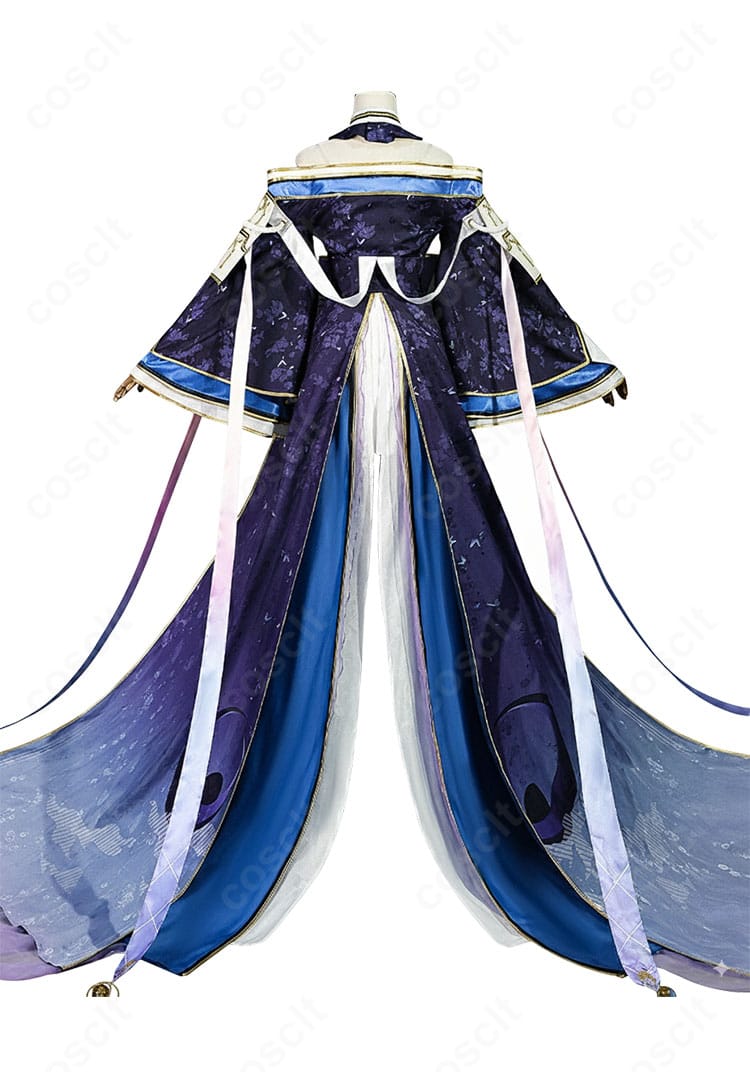 アズールレーン 信濃「満ち欠ける朧月」コスプレ衣装 背面デザイン写真｜細部まで忠実再現
