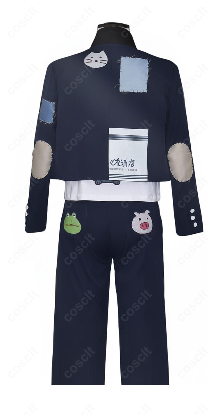 HUNDRED LINE 丸子楽 私服コスプレ衣装 背面写真｜細部までこだわり